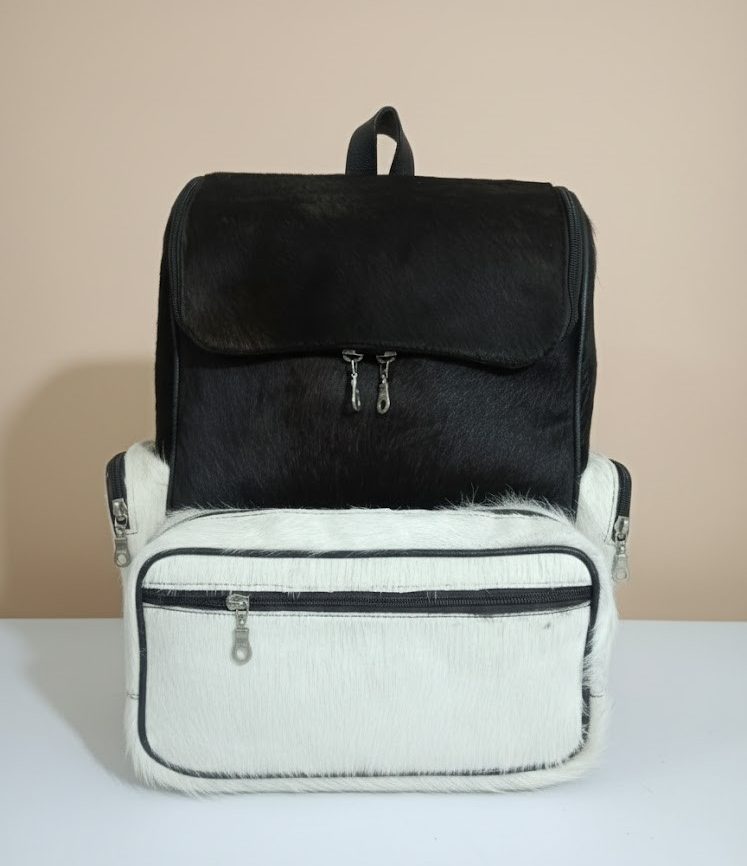 COWHIDE BACKPACK BAG